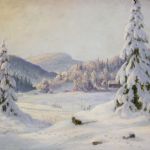 967 1501 OIL PAINTING